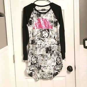 Star Wars Long Sleeve Tshirt Dress